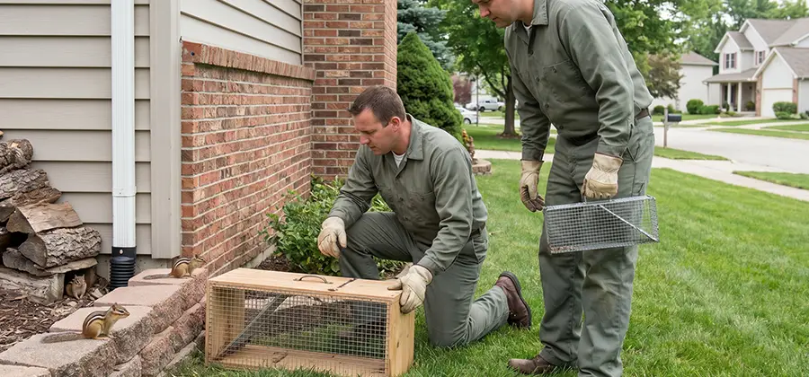 Remove Chipmunks From Yard in Mc Lean
