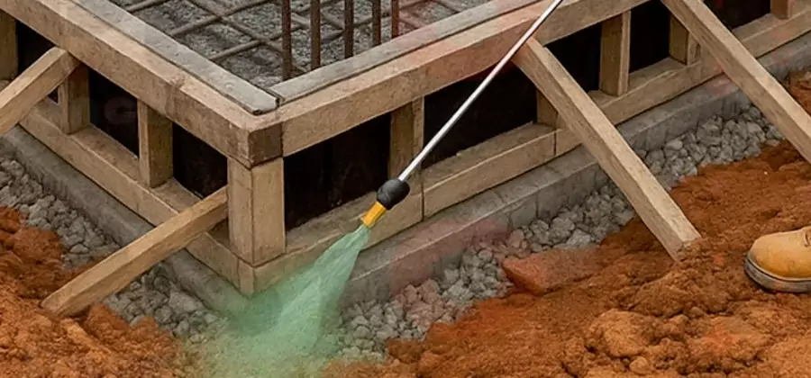 Foundation Slab Termite Treatment in Mc Lean