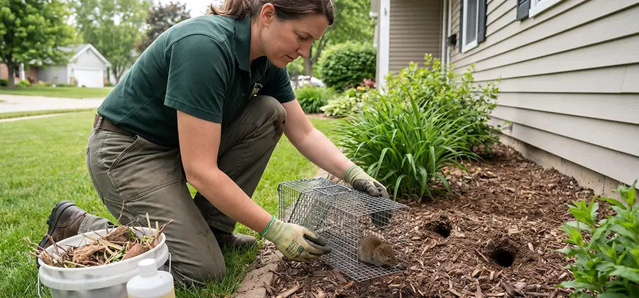 Organic Vole Control in Mc Lean
