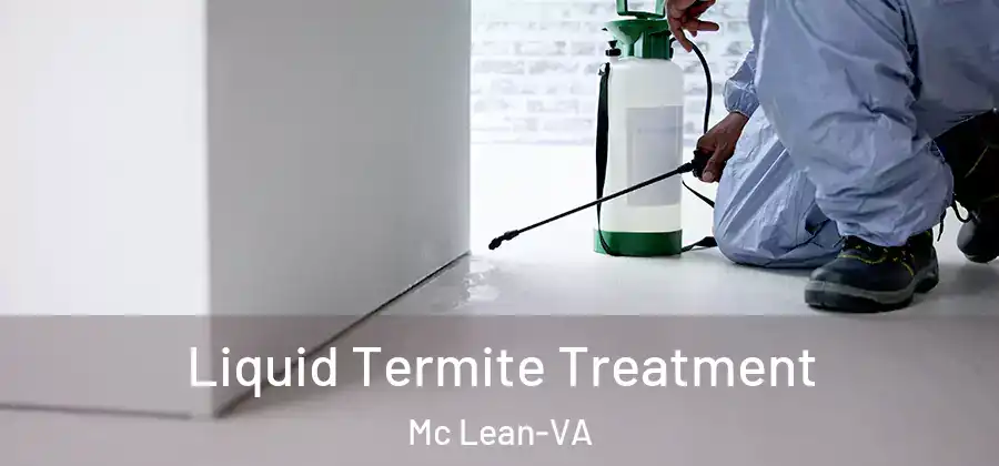 Liquid Termite Treatment Mc Lean-VA