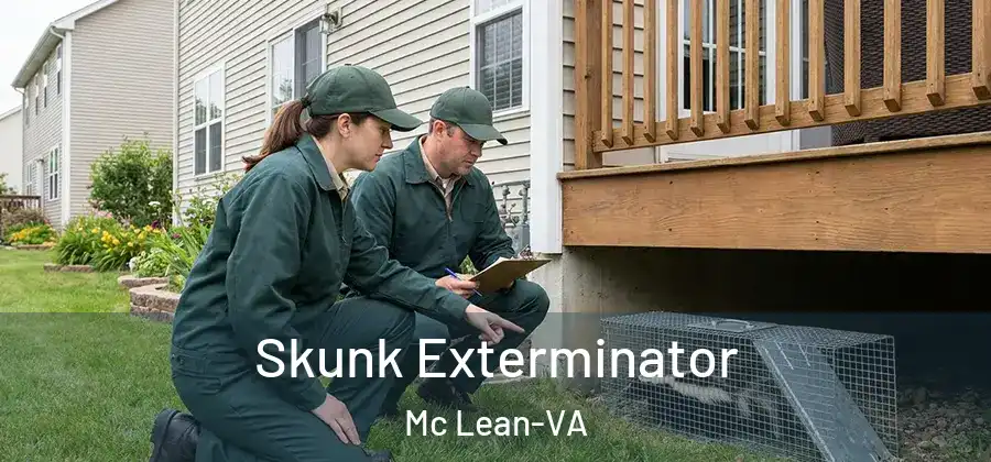 Skunk Exterminator Mc Lean-VA