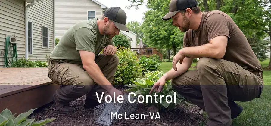 Vole Control Mc Lean-VA